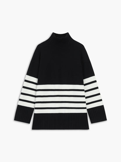 Tana - Long Striped Sweater